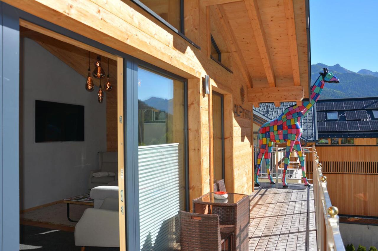 Ferienwohnung Haus Alpenrose St. Anton am Arlberg Exterior foto